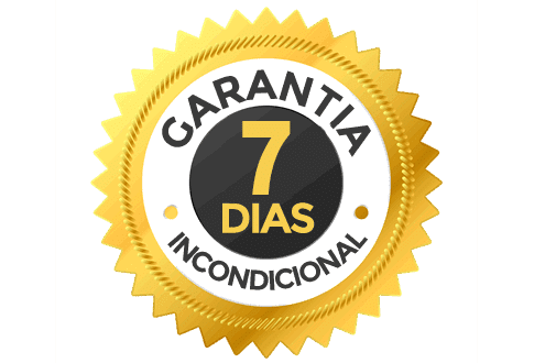 Garantia de devolução do dinheiro em 7 dias - 100% sem risco